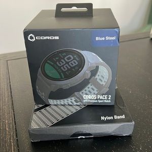 Coros Pace 2 GPS Watch - Blue Steel
